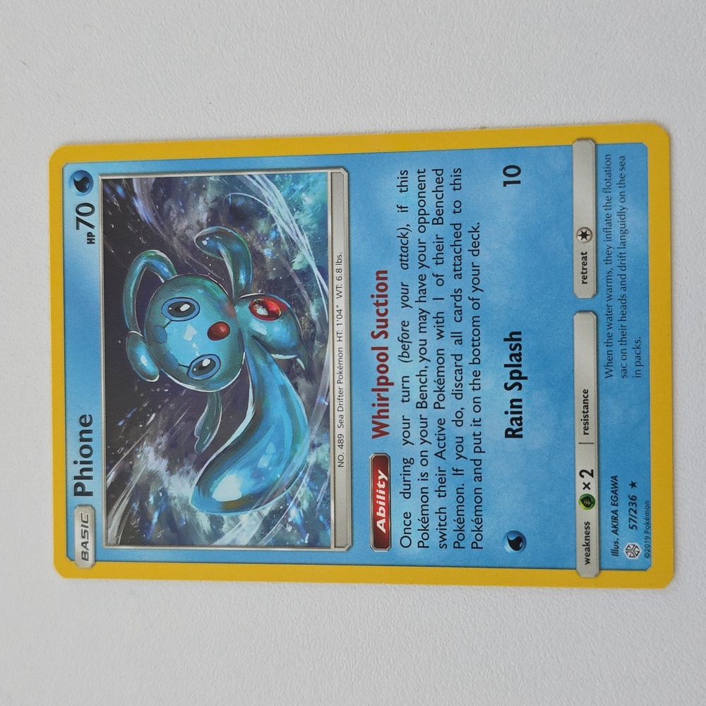 Pokemon Phione Trading Card